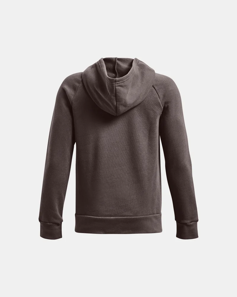 UNDER ARMOUR Kids' UA Rival Fleece Big Logo Hoodie